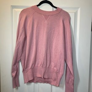 pink h&m crewneck 💗